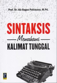 Sintaksis : (memahami kalimat tunggal)