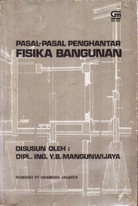 PASAL-PASAL PENGHANTAR FISIKA BANGUNAN