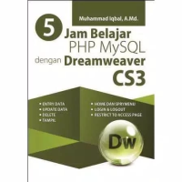 5 Jam Belajar PHP MySQL dengan Dreamweaver CS3