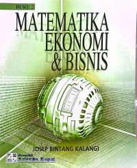 Matematika Ekonomi dan Bisnis