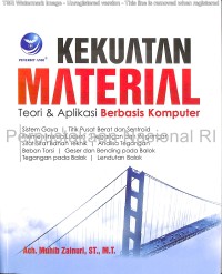 Kekuatan Material Teori & Aplikasi Berbasis Komputer