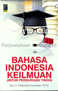 Bahasa Indonesia keilmuan untuk perguruan tinggi