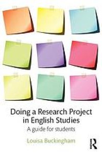 Doing a Research Project in English Studies : A Guide for Students