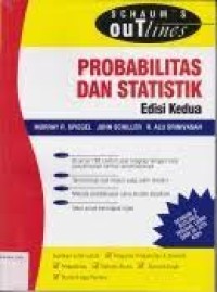 Schaum's outline probalitas dan statistik