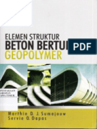 Image of Elemen Struktur Beton Bertulang Geopolymer (BP)