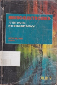 Image of Mikroelektronika :Sistem Digital dan Rangkaian Analog Jilid.2