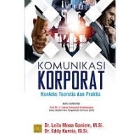 Image of Komunikasi Korporat: Konteks Teoretis dan Praktis