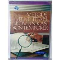 Image of Metode Penelitian Komunikasi Kontemporer
