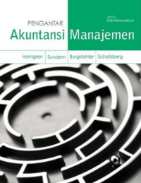 Image of Pengantar Akuntansi Manajemen - Jilid 2