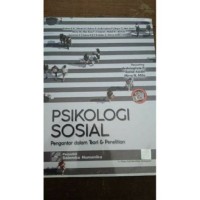 Image of Psikologi Sosial: Pengantar dalam Teori & Penelitian