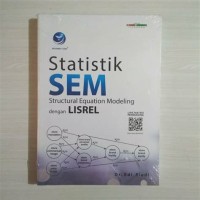 Image of Statistik SEM Structural Equation Modeling dengan LISREL