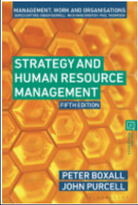 Image of Strategy and Human Resource Management