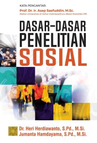 Image of Dasar-dasar Penelitian Sosial